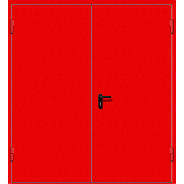 Двупольная противопожарная дверь  ДПМ 14